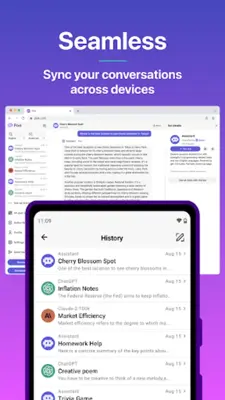 Poe - Fast AI Chat android App screenshot 1